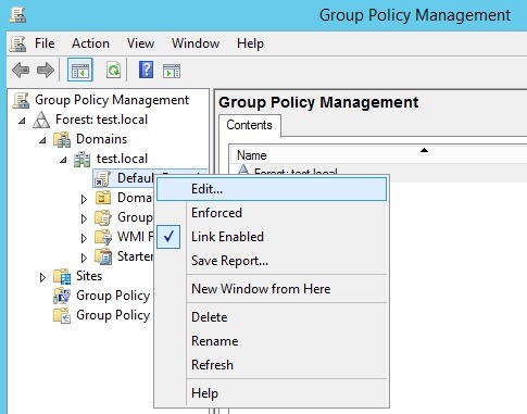 تنظیمات GPO