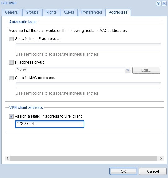 تب Addresses