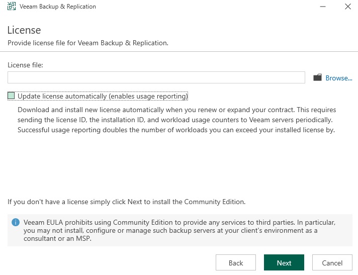 فایل license